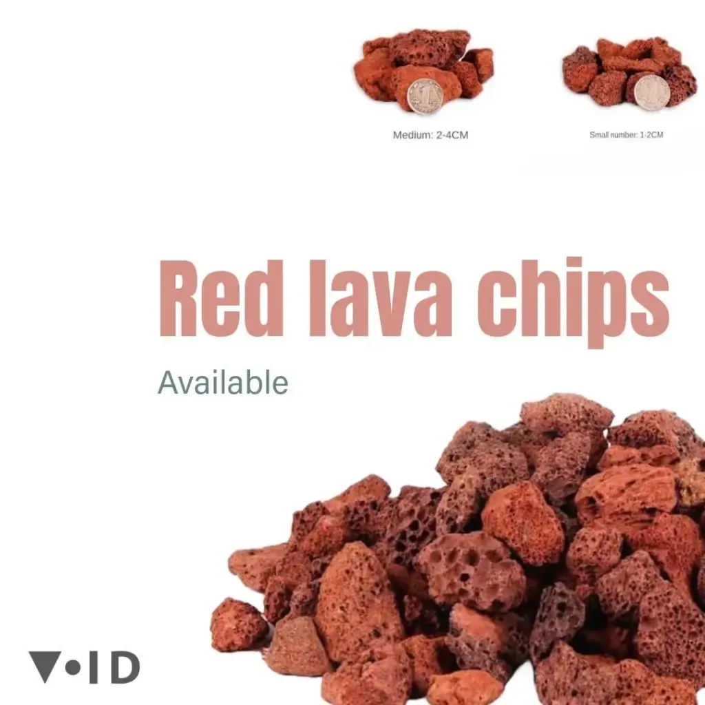 Lava rock chips (100 grm)