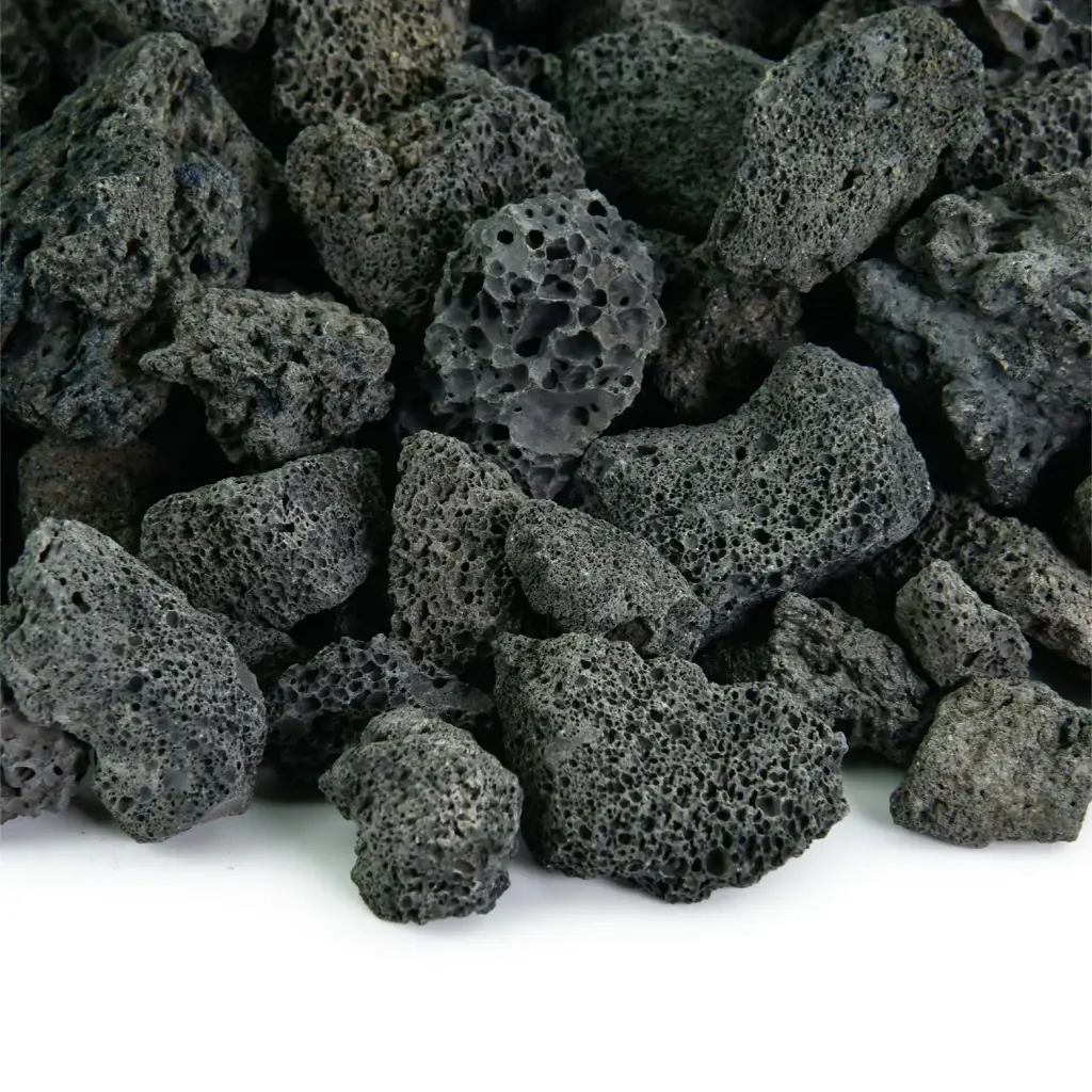 Black lava rock (1kg)