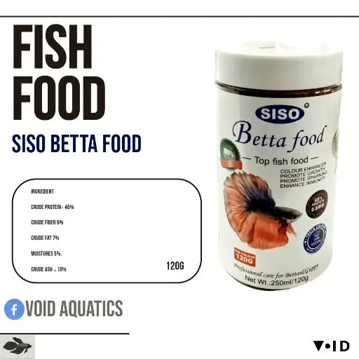 Siso betta food color enhancher