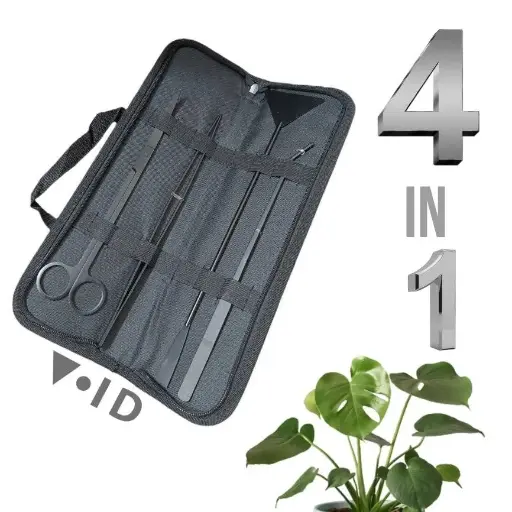 Aquascaping set 4in 1 (black)