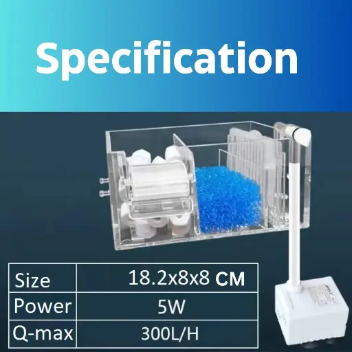 Acrilic top filter